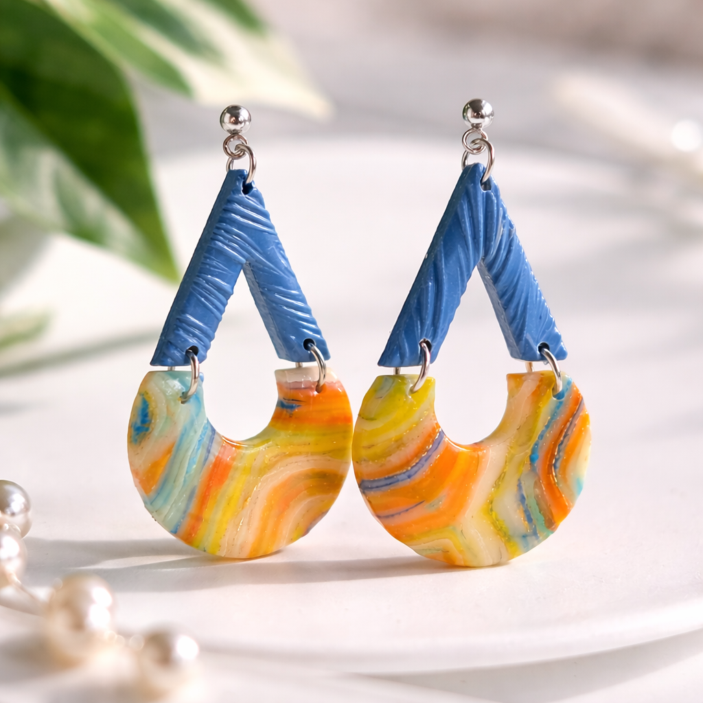 statement-ohrringe-bunt-polymer-clay-gold.